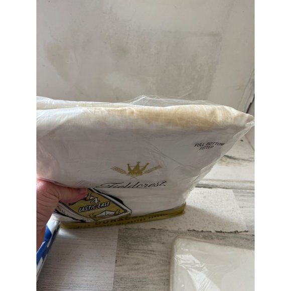 Vintage NOS Fieldcrest full size sheet set - Picture 4 of 5